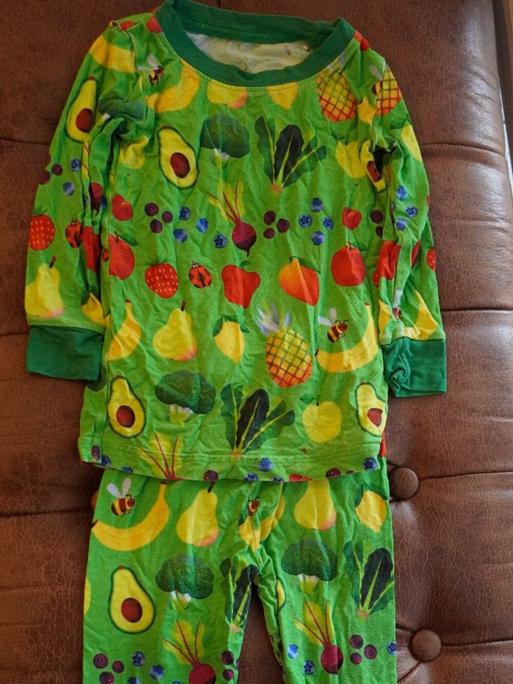 Little Sleepies Two-Piece Pajama Set Size 12-18M